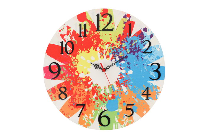 Wallity Reloj Decorativo Ms-05 Multicolor